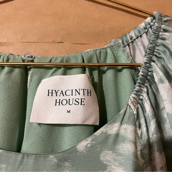 Tuckernuck | Hyacinth House Seafoam Sullivan Maxi Dress Watercolor Size M - Picture 3 of 10